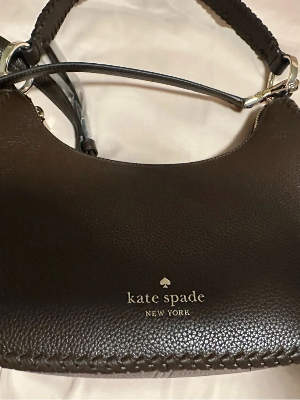 kate spade Brown Leather Shoulder Hobo Bag - Picture 2 of 3